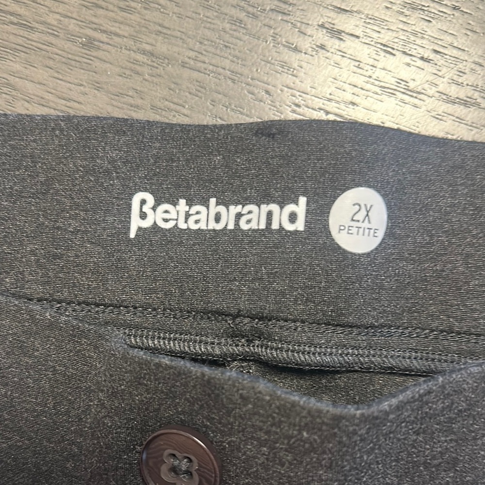Betabrand Charcoal Trousers - Picture 2 of 4
